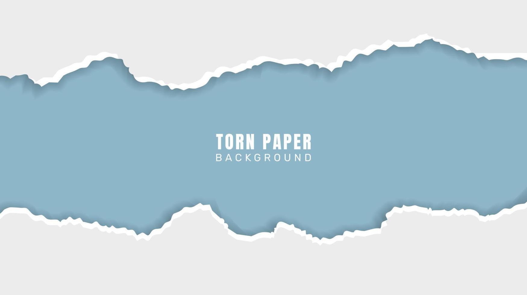 Torn paper design background vector. vector