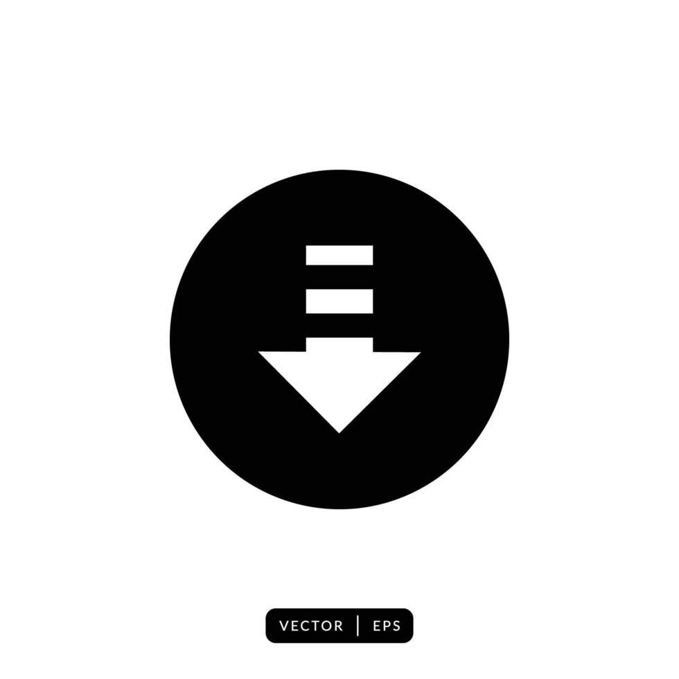 Download Icon Vector - Sign or Symbol