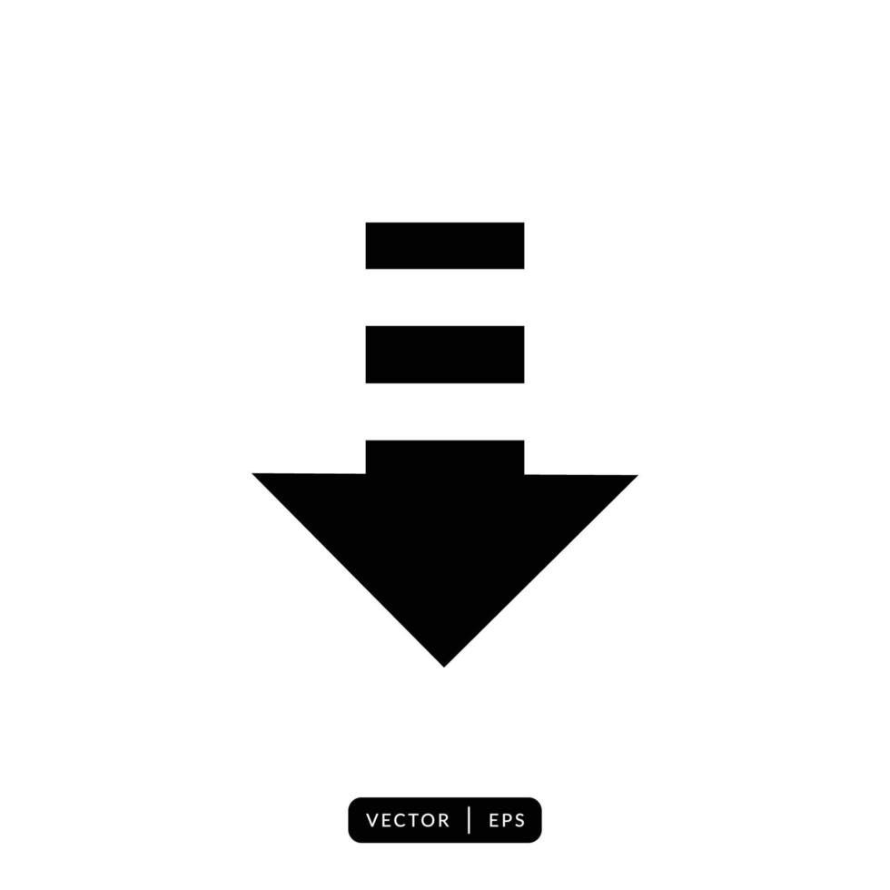 Download Icon Vector - Sign or Symbol