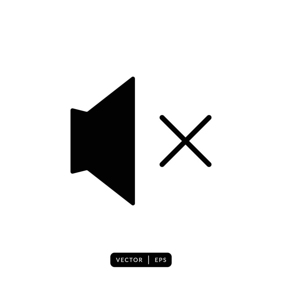 Speaker Icon Vector - Sign or Symbol