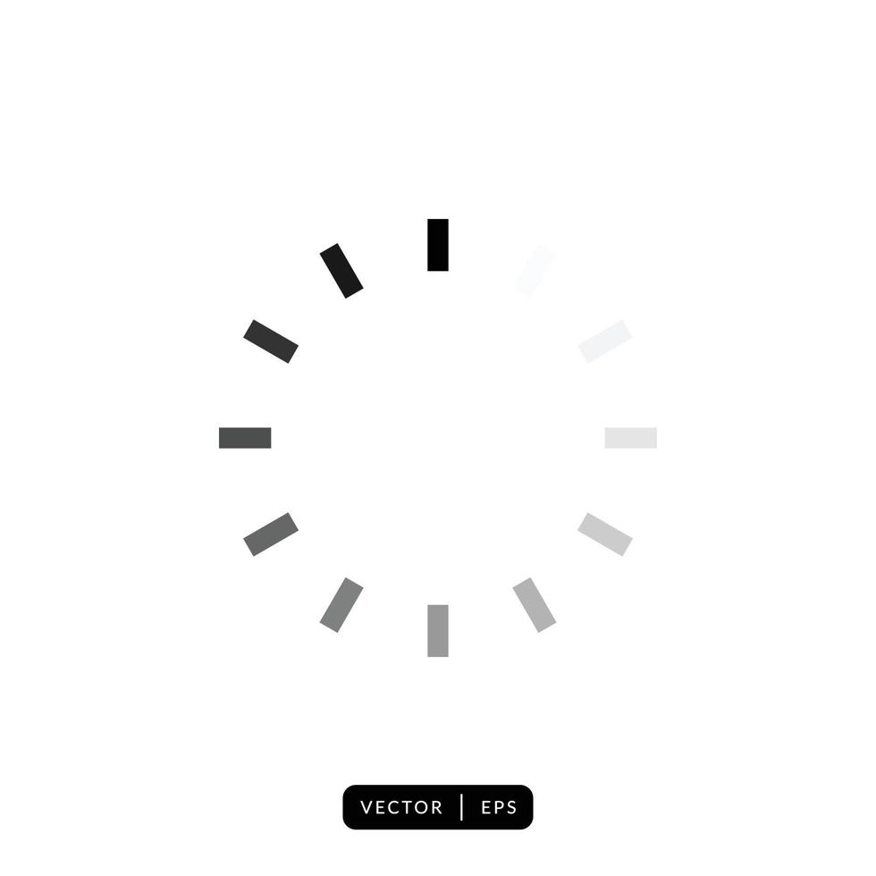 Loading Icon Vector - Sign or Symbol