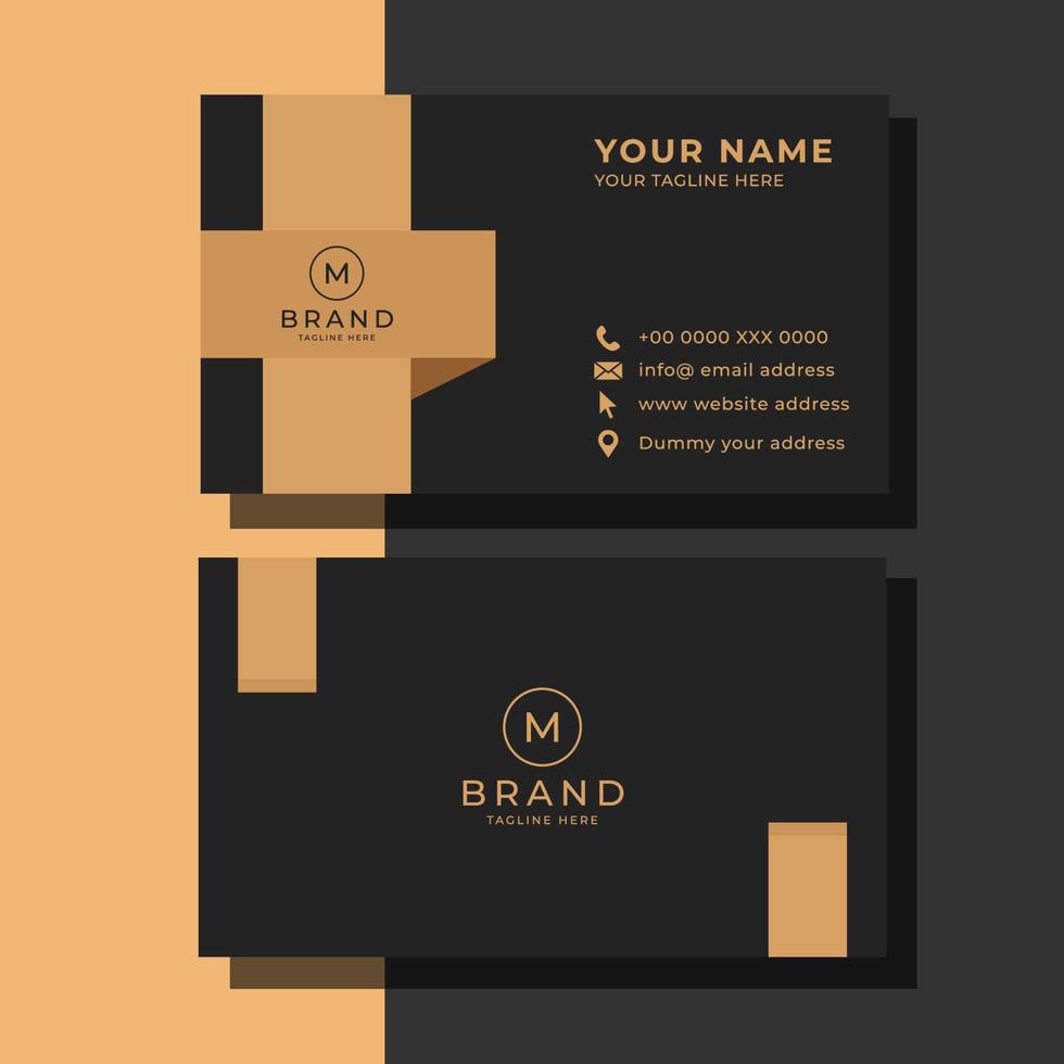 Simple and Modern Business Card vector