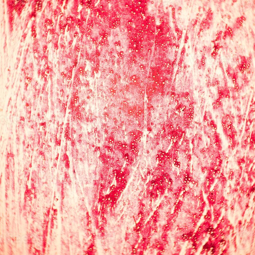 sección transversal del tejido humano en la vista del microscopio. foto