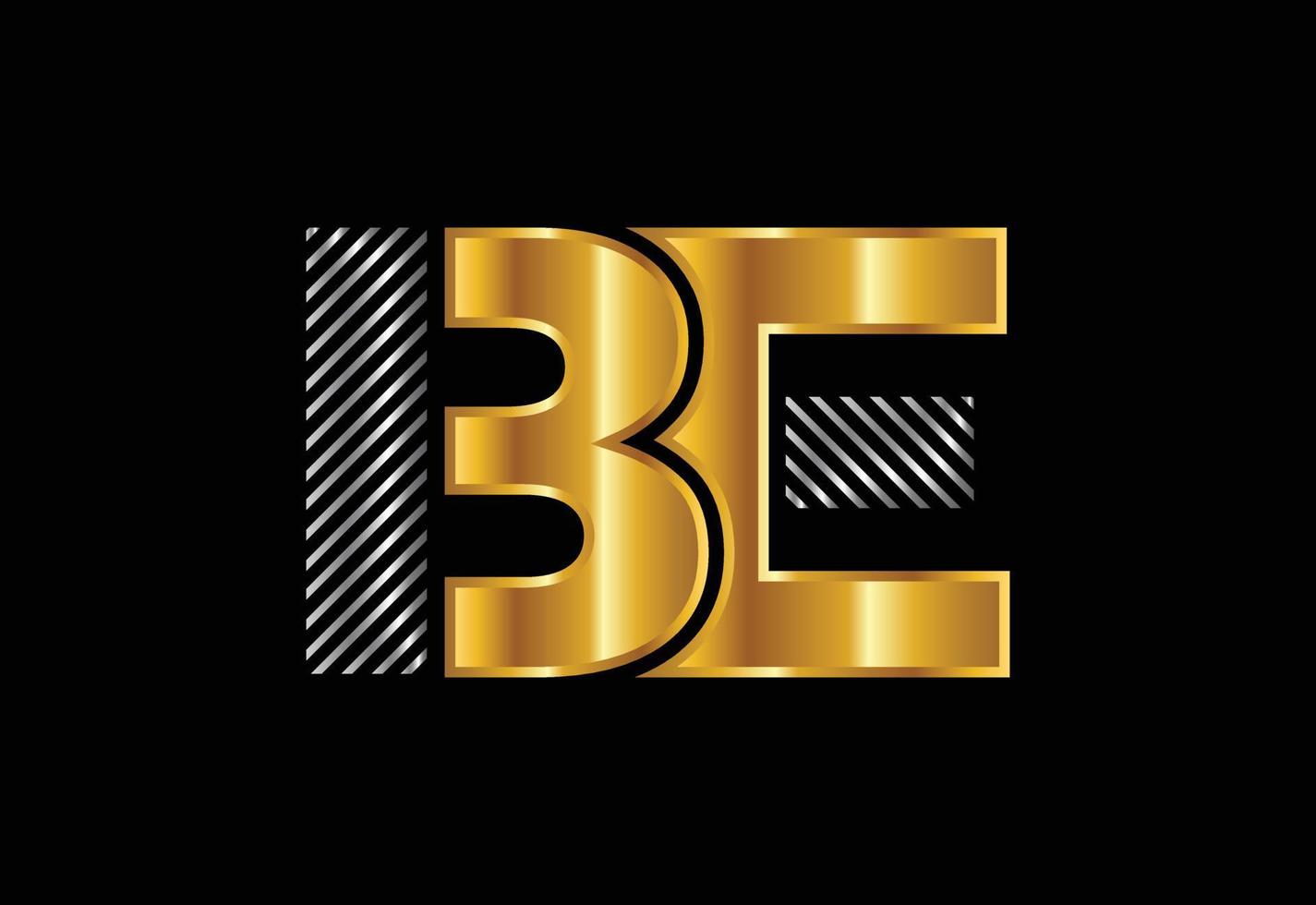 Initial Letter B E Logo Design Vector. Graphic Alphabet Symbol For Corporate Business Identity vector