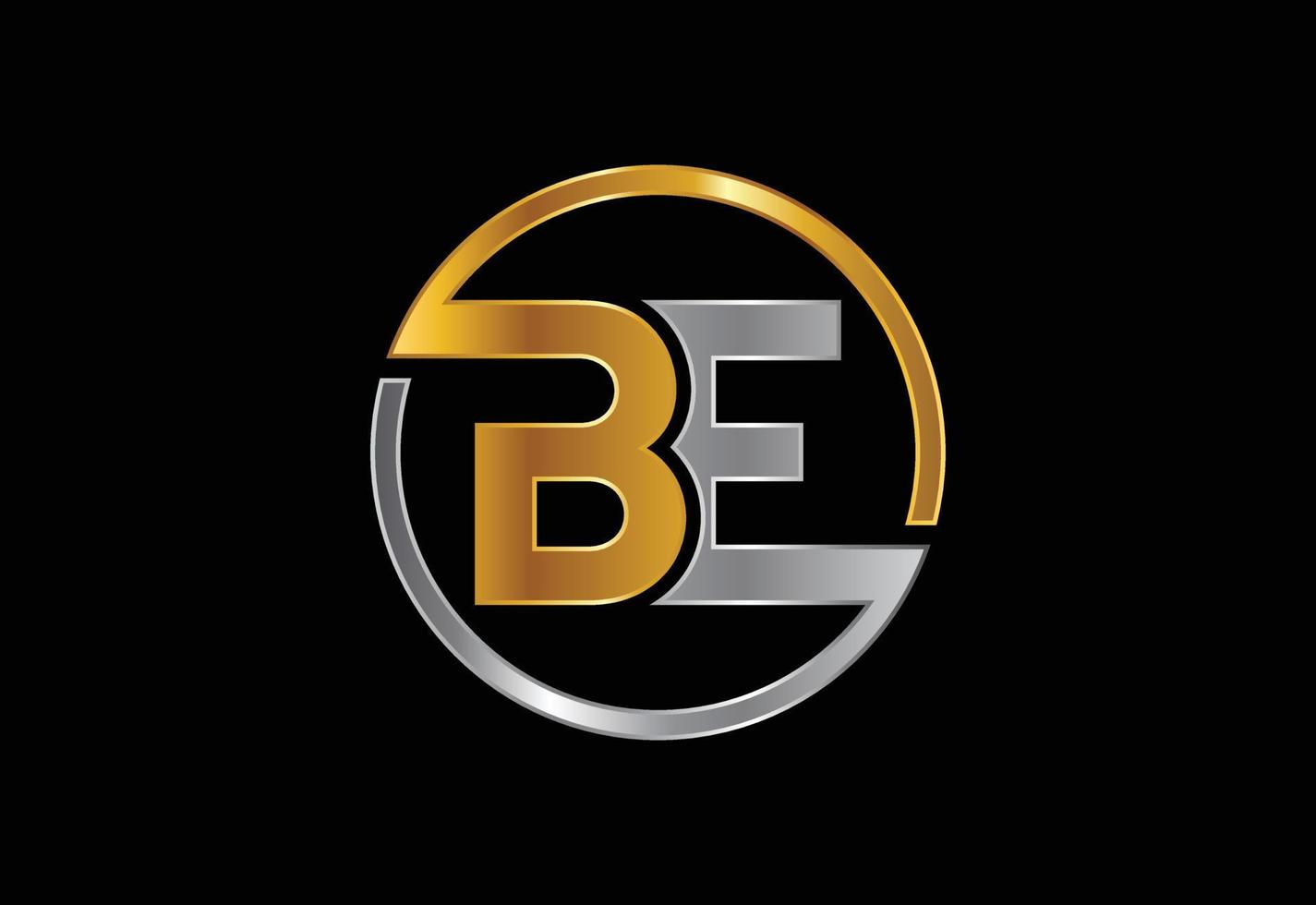 Initial Letter B E Logo Design Vector. Graphic Alphabet Symbol For Corporate Business Identity vector