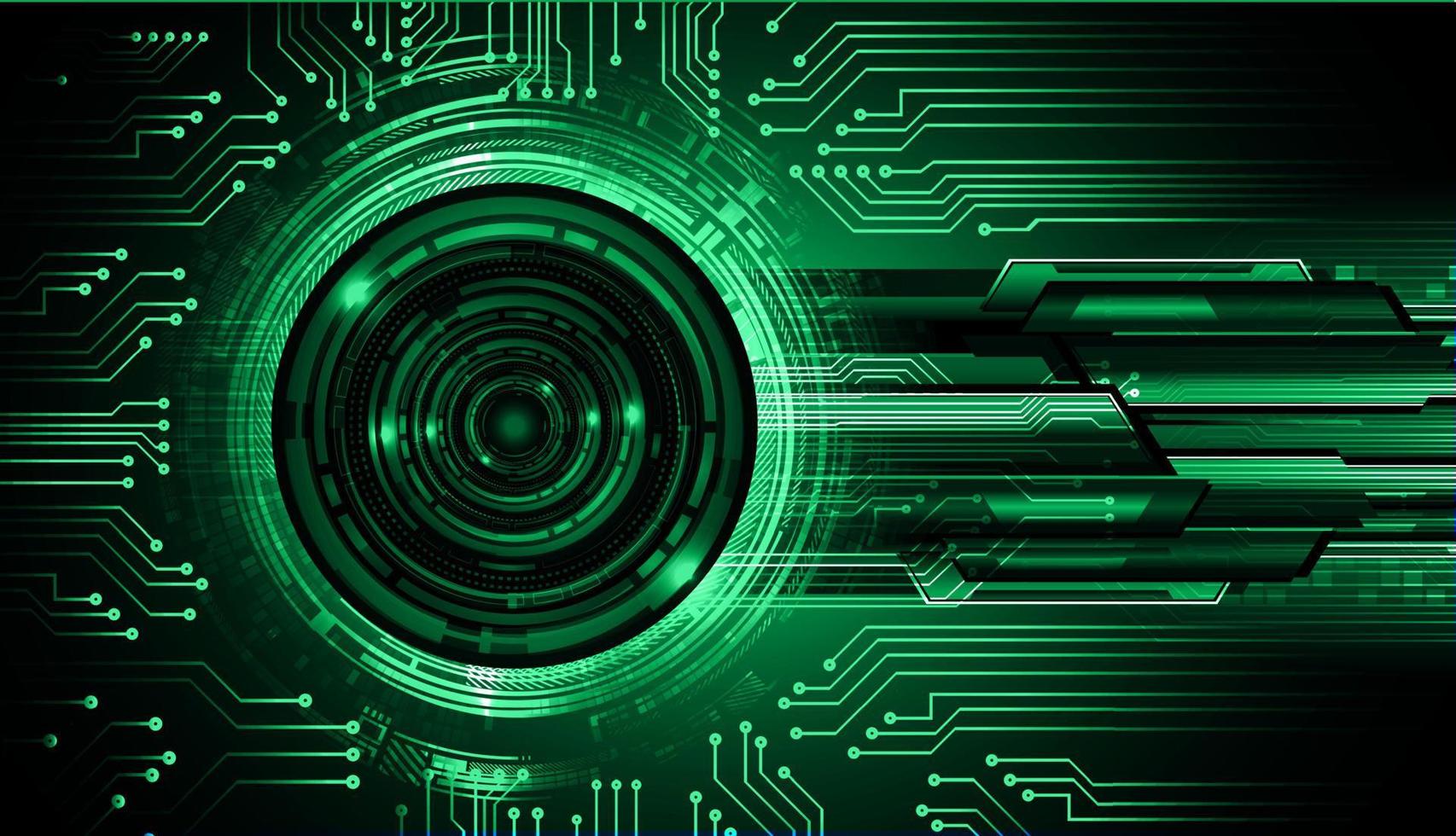eye cyber circuit future technology concept background vector