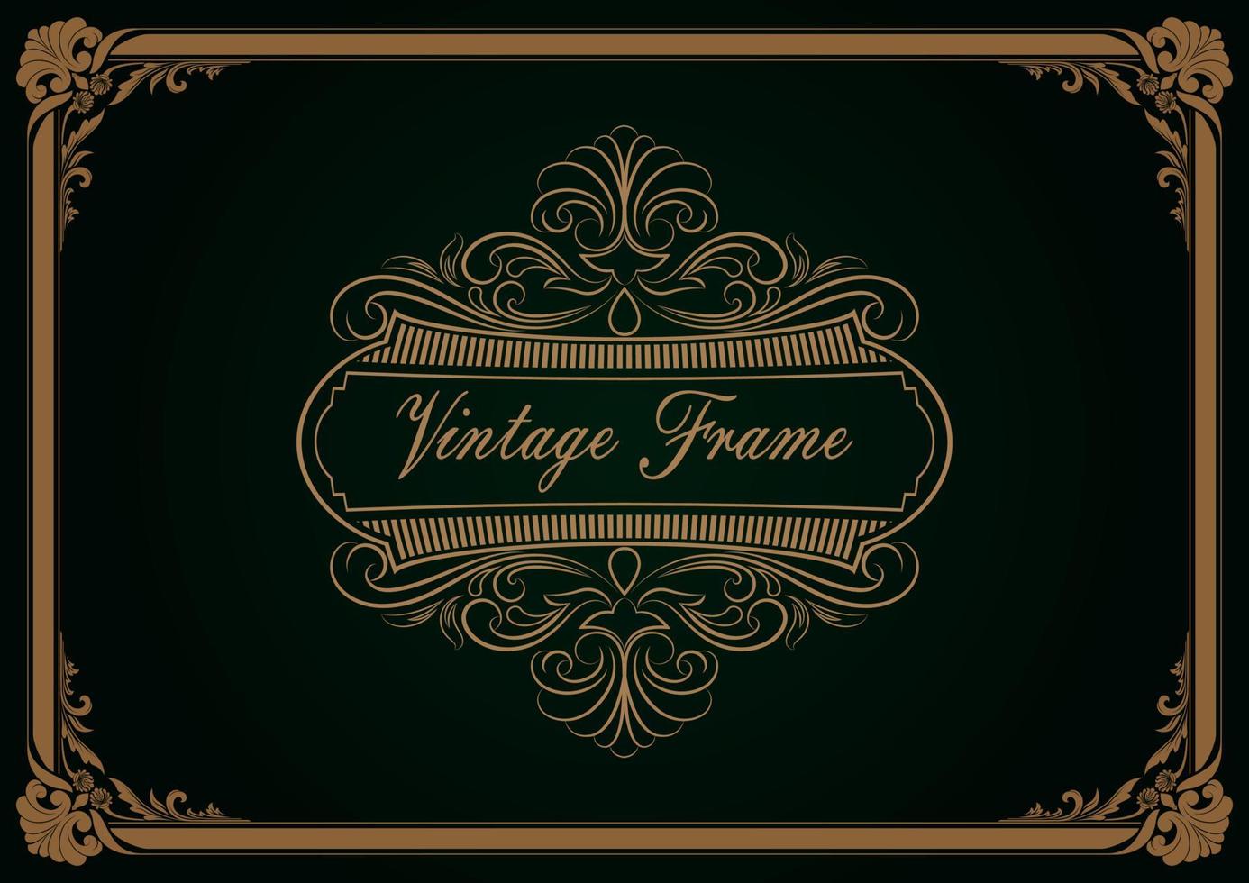 decorative frame vector