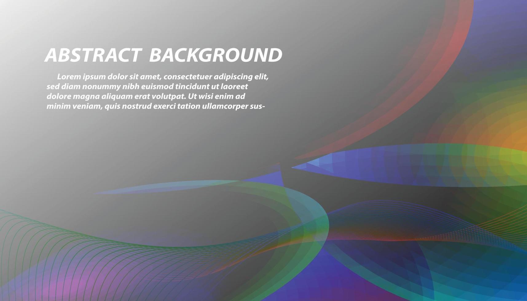 Abstract banner background vector