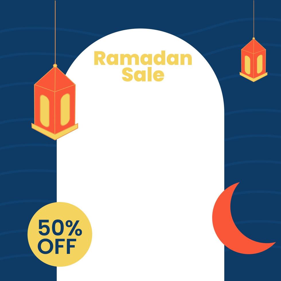 ramadan promo banner design, ramadan sale, ramadan discount vector