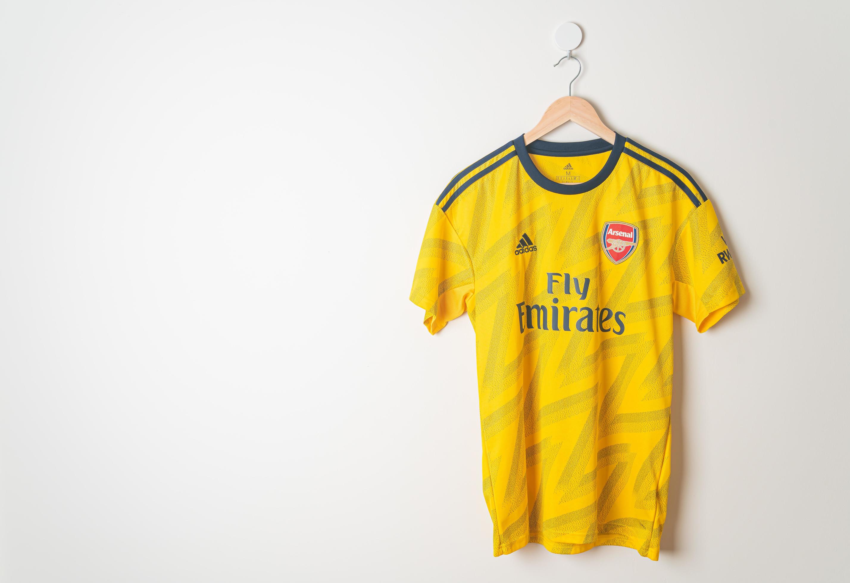 Bangkok, Thailand - Jan 18, 2022 - Arsenal retro shirt away jersey season  1991-1993 6854770 Stock Photo at Vecteezy