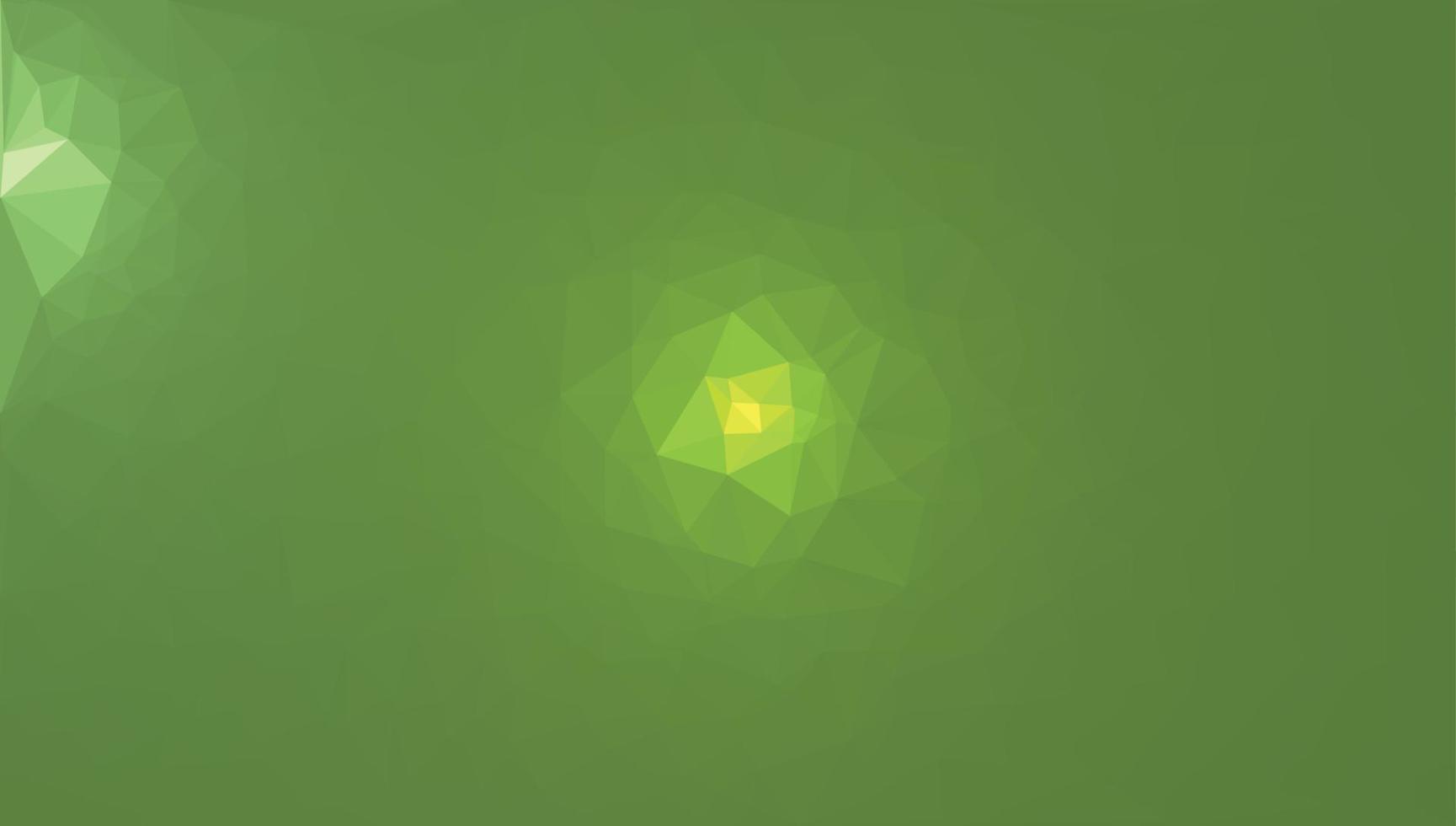 Abstract green triangle shape background. Abstract background of triangles, vector design.