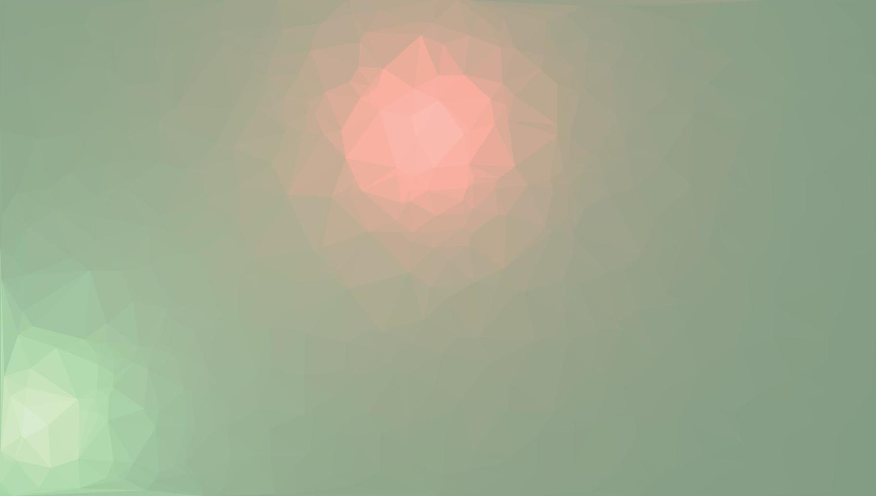 Abstract green triangle shape background. Abstract background of triangles, vector design.