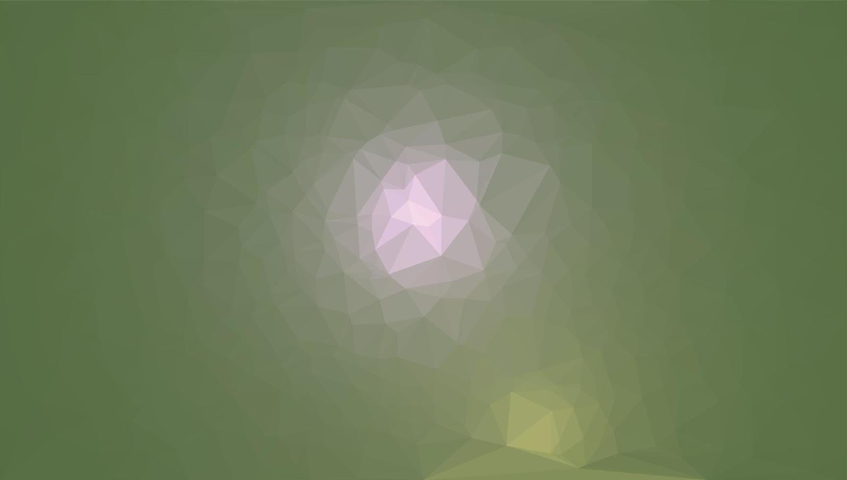 fondo de forma de triángulo verde abstracto. fondo abstracto de triángulos, diseño vectorial. vector