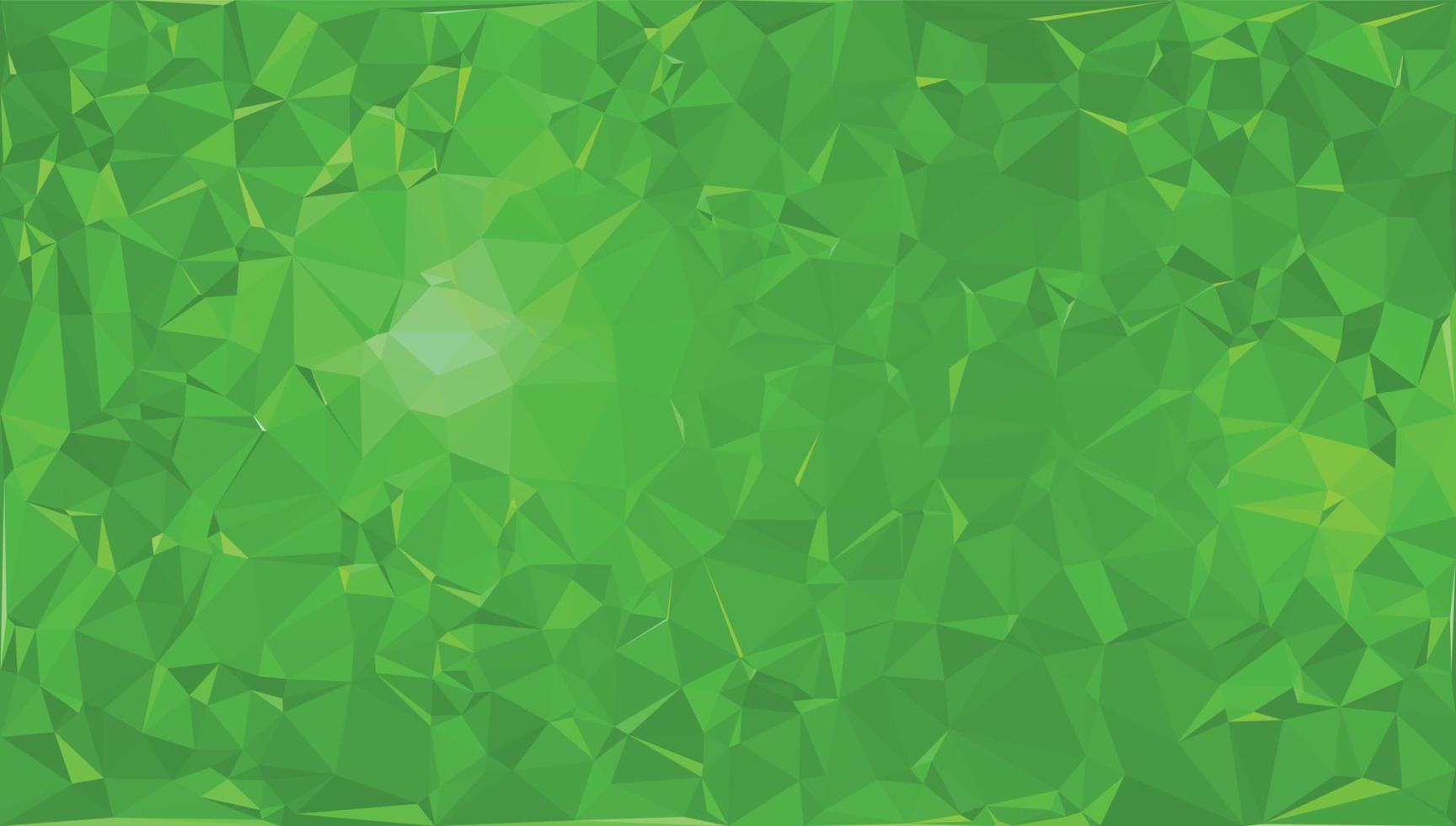 Abstract green triangle shape background. Abstract background of triangles, vector design.