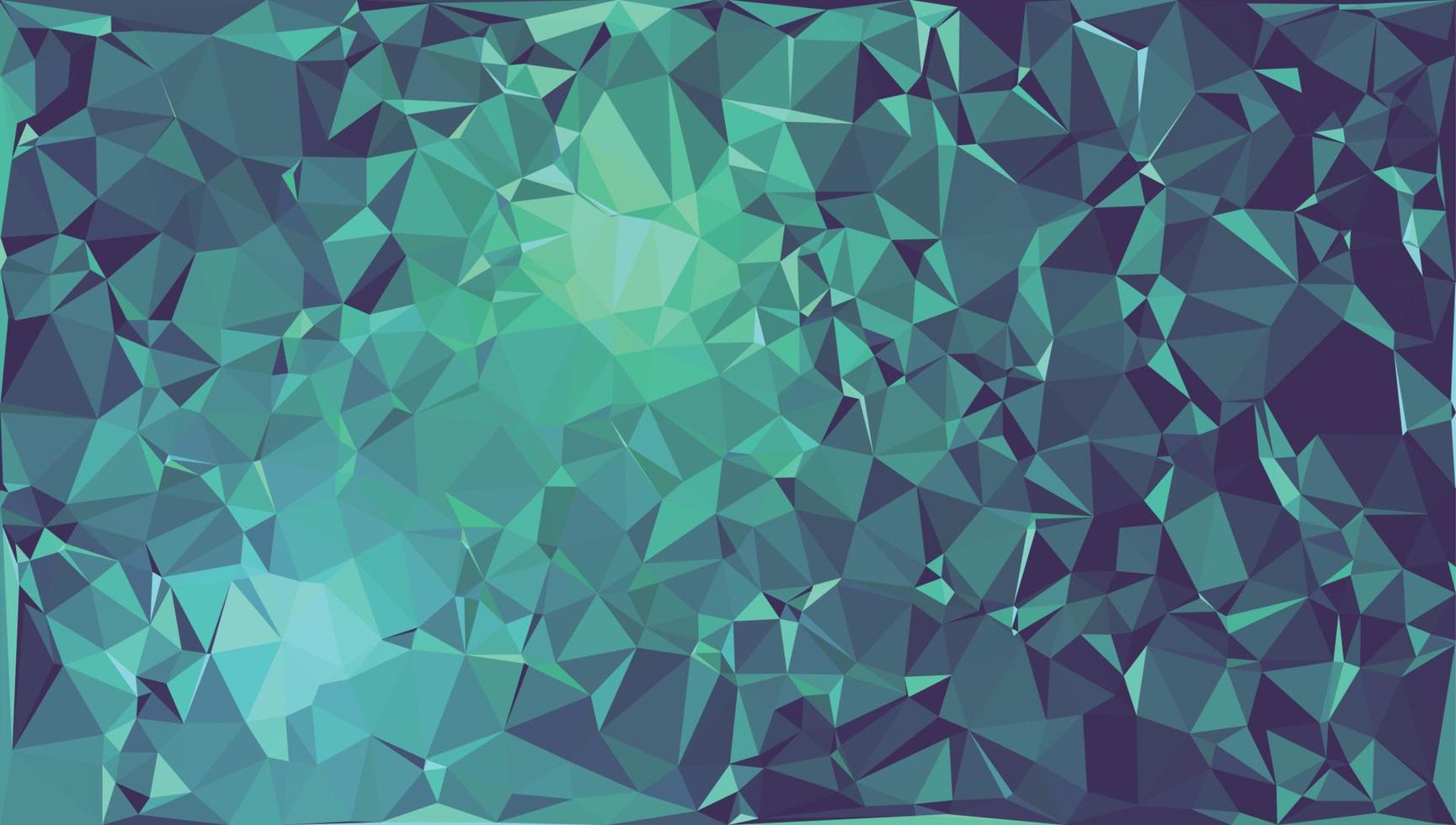 Abstract green triangle shape background. Abstract background of triangles, vector design.