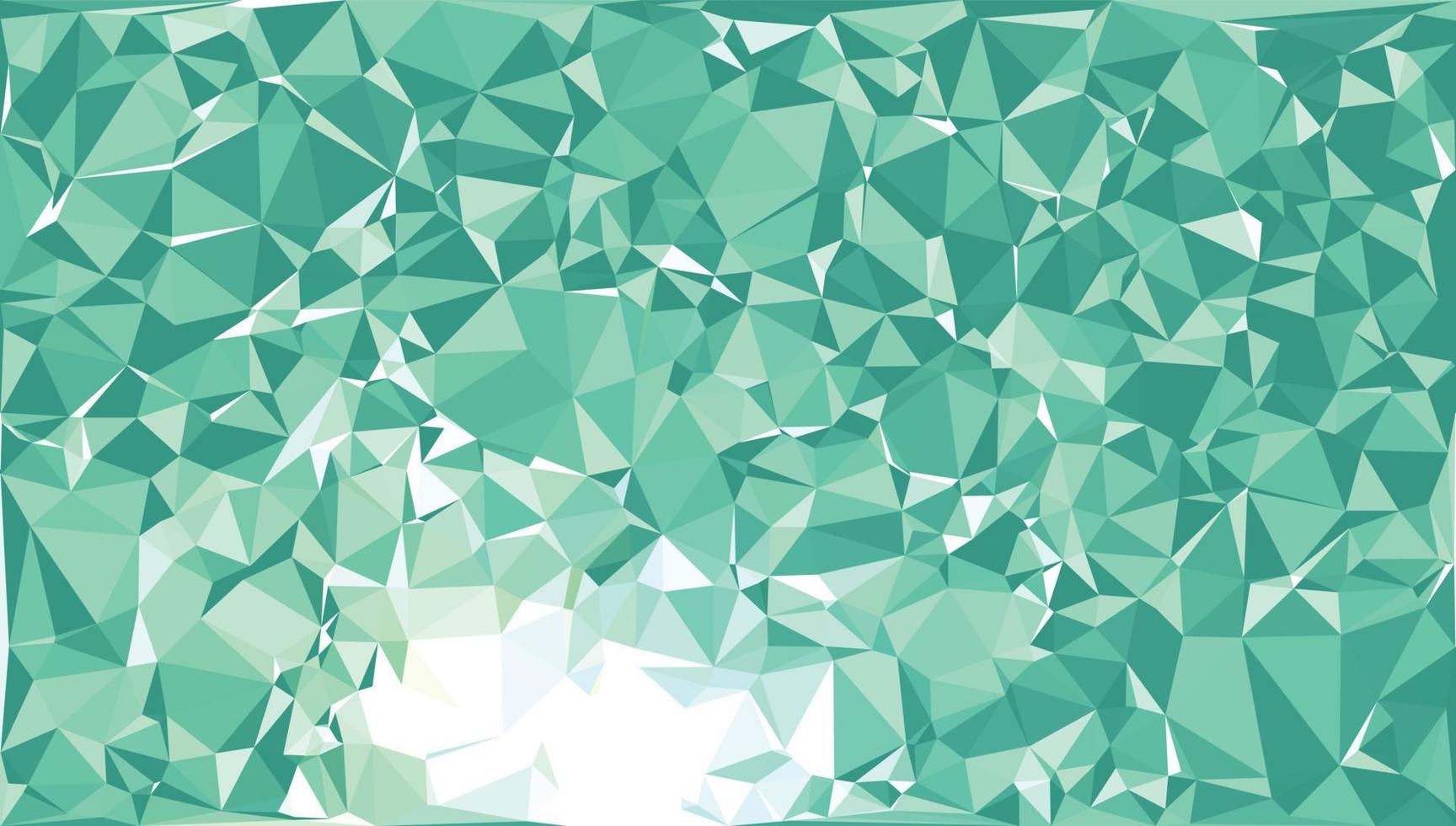 Abstract green triangle shape background. Abstract background of triangles, vector design.