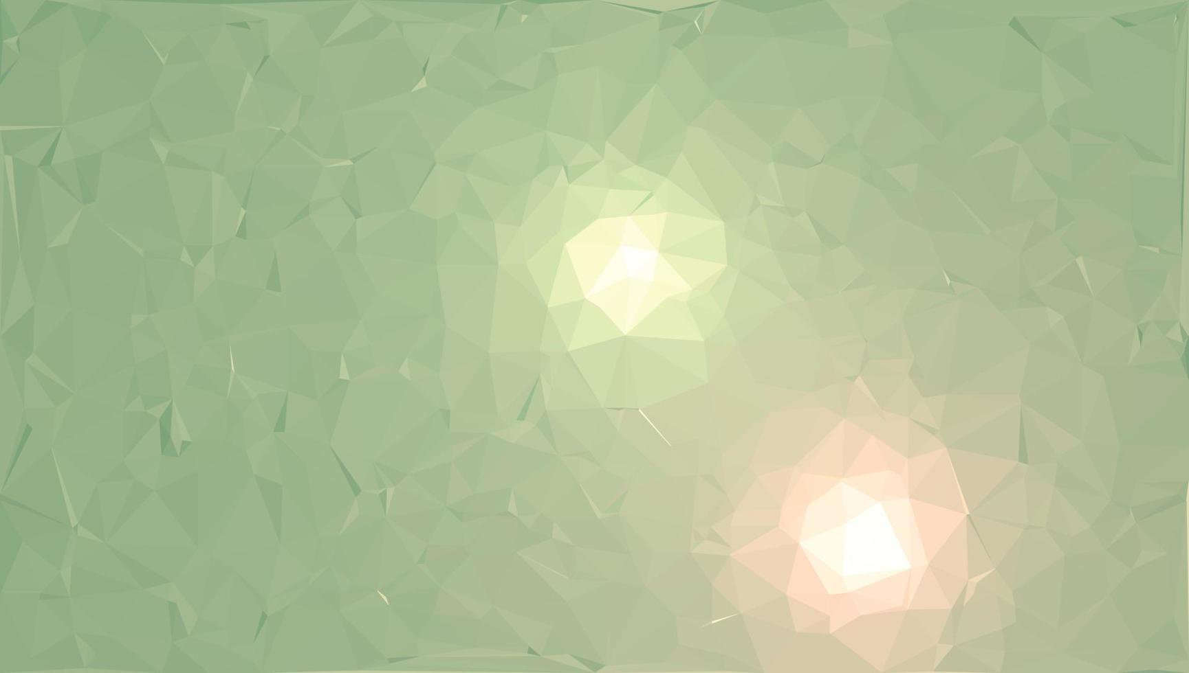 Abstract green triangle shape background. Abstract background of triangles, vector design.