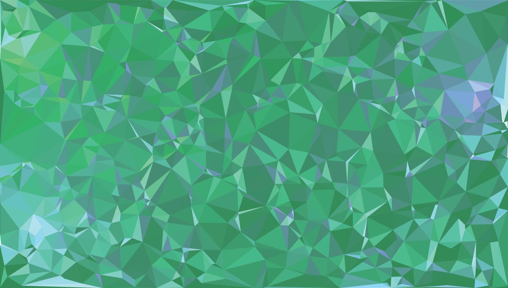 Abstract green triangle shape background. Abstract background of triangles, vector design.