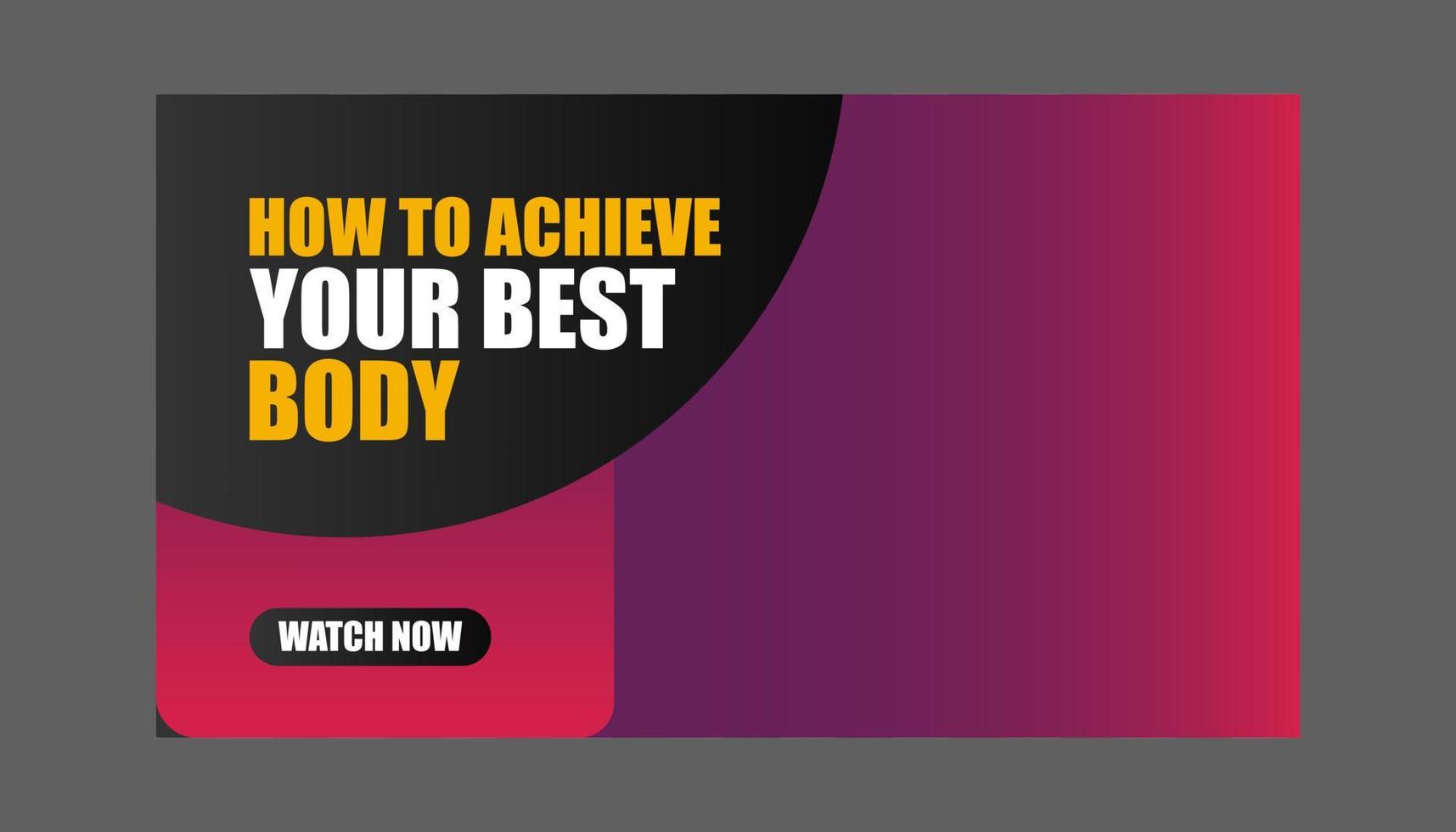 modern strong creative social media post for gym and fitness center. vector