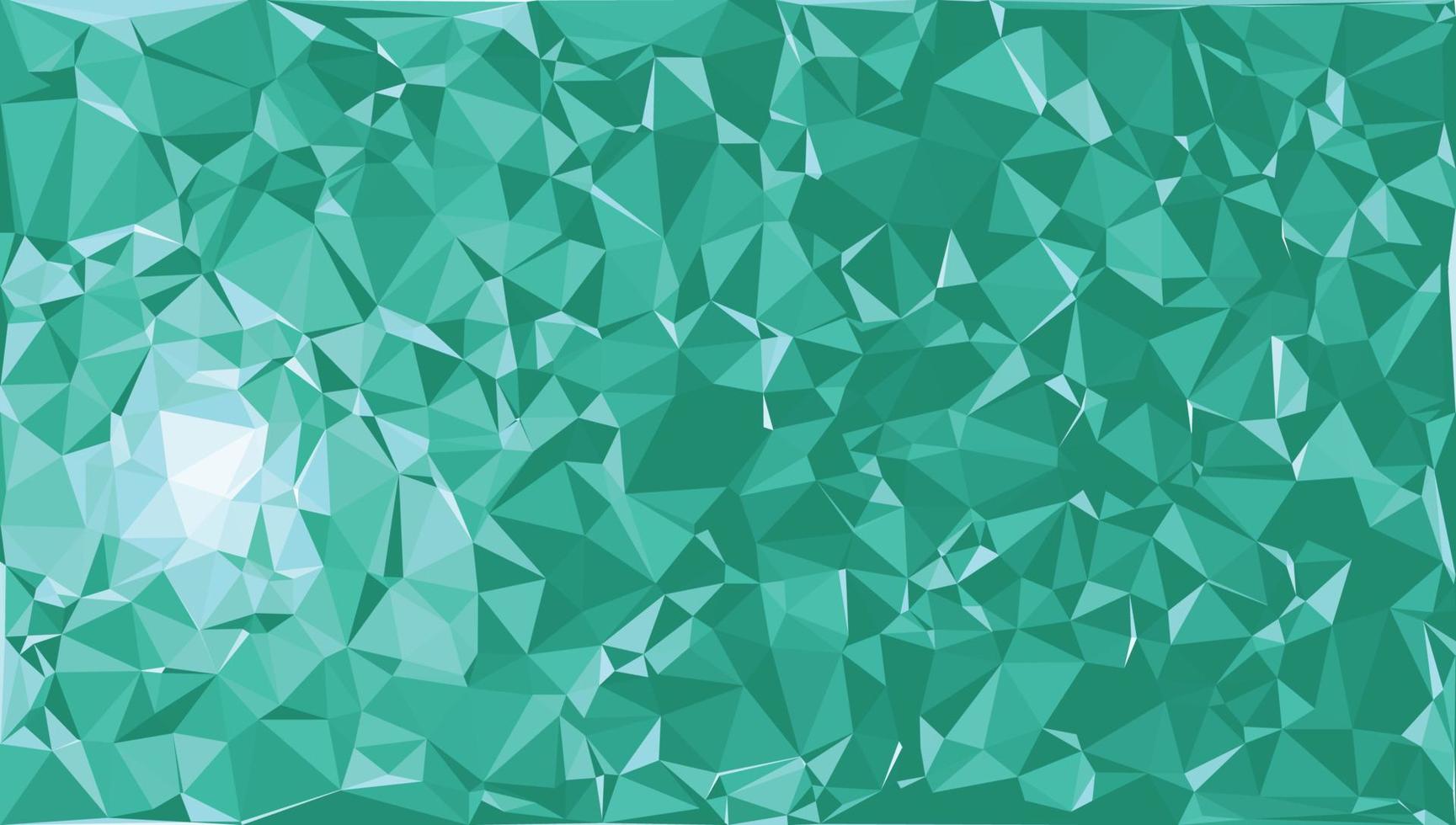 Abstract green triangle shape background. Abstract background of triangles, vector design.