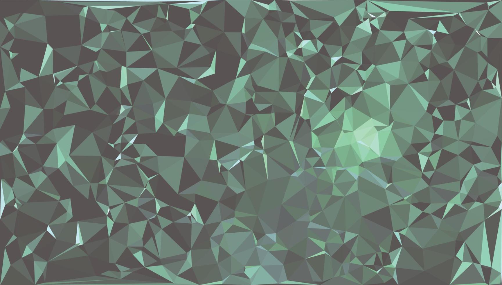 fondo de forma de triángulo verde abstracto. fondo abstracto de triángulos, diseño vectorial. vector