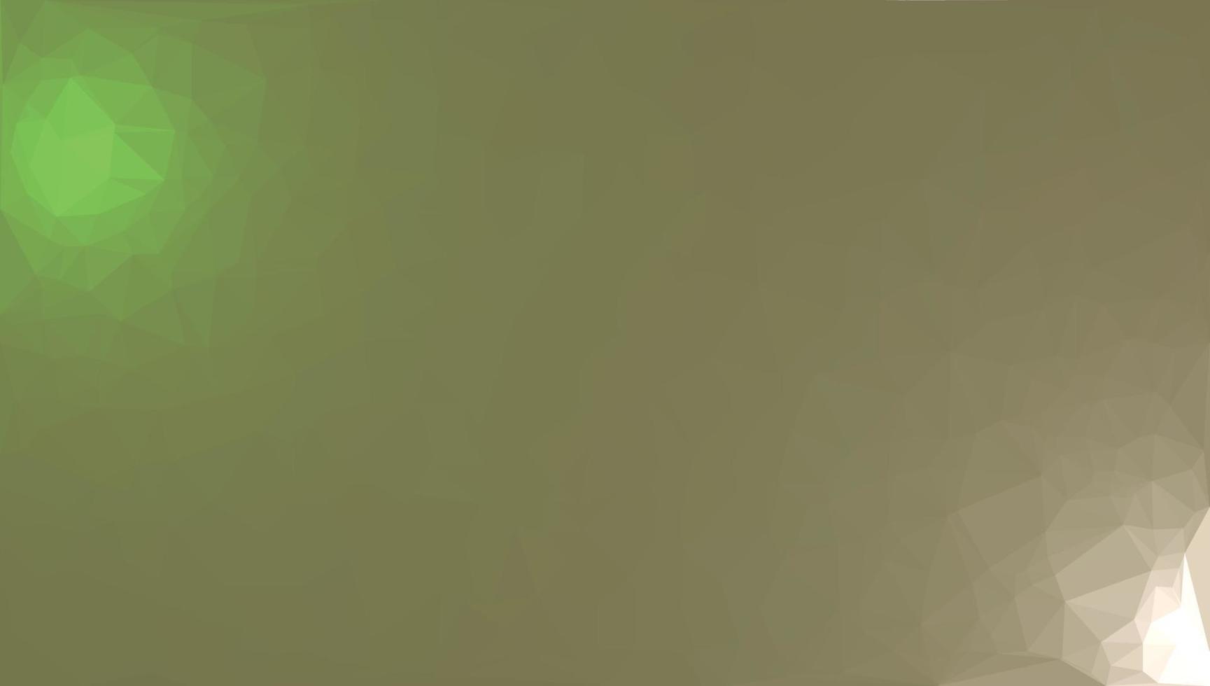 Abstract green triangle shape background. Abstract background of triangles, vector design.
