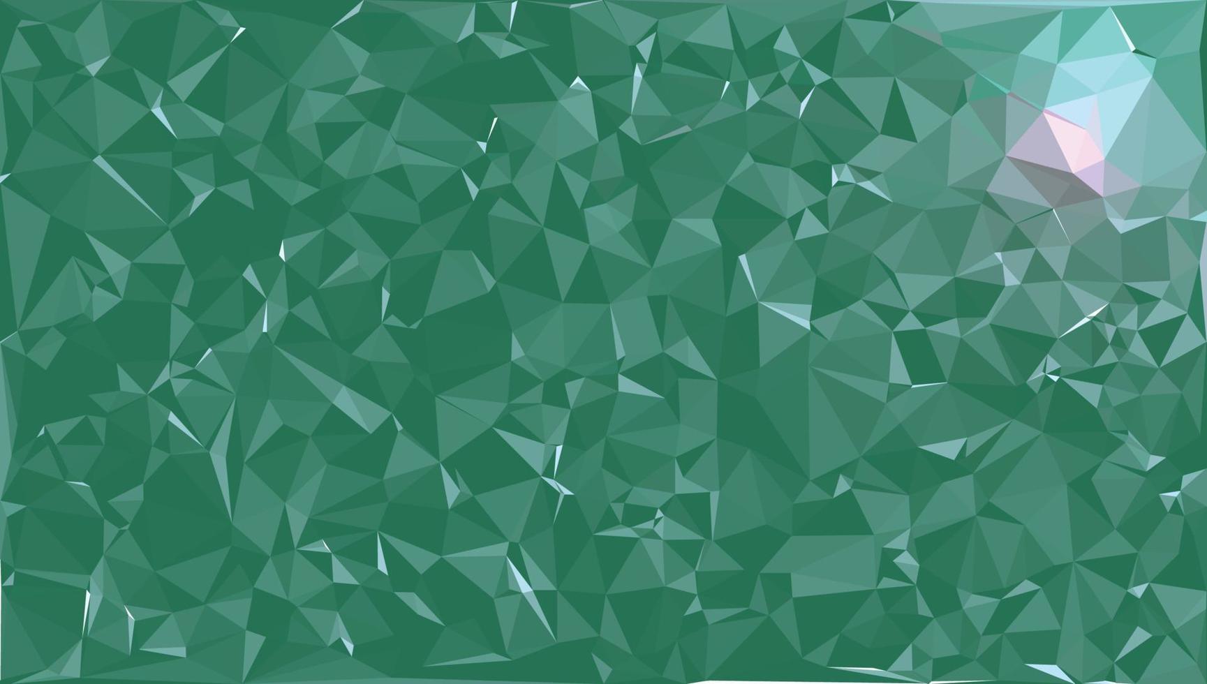 Abstract green triangle shape background. Abstract background of triangles, vector design.