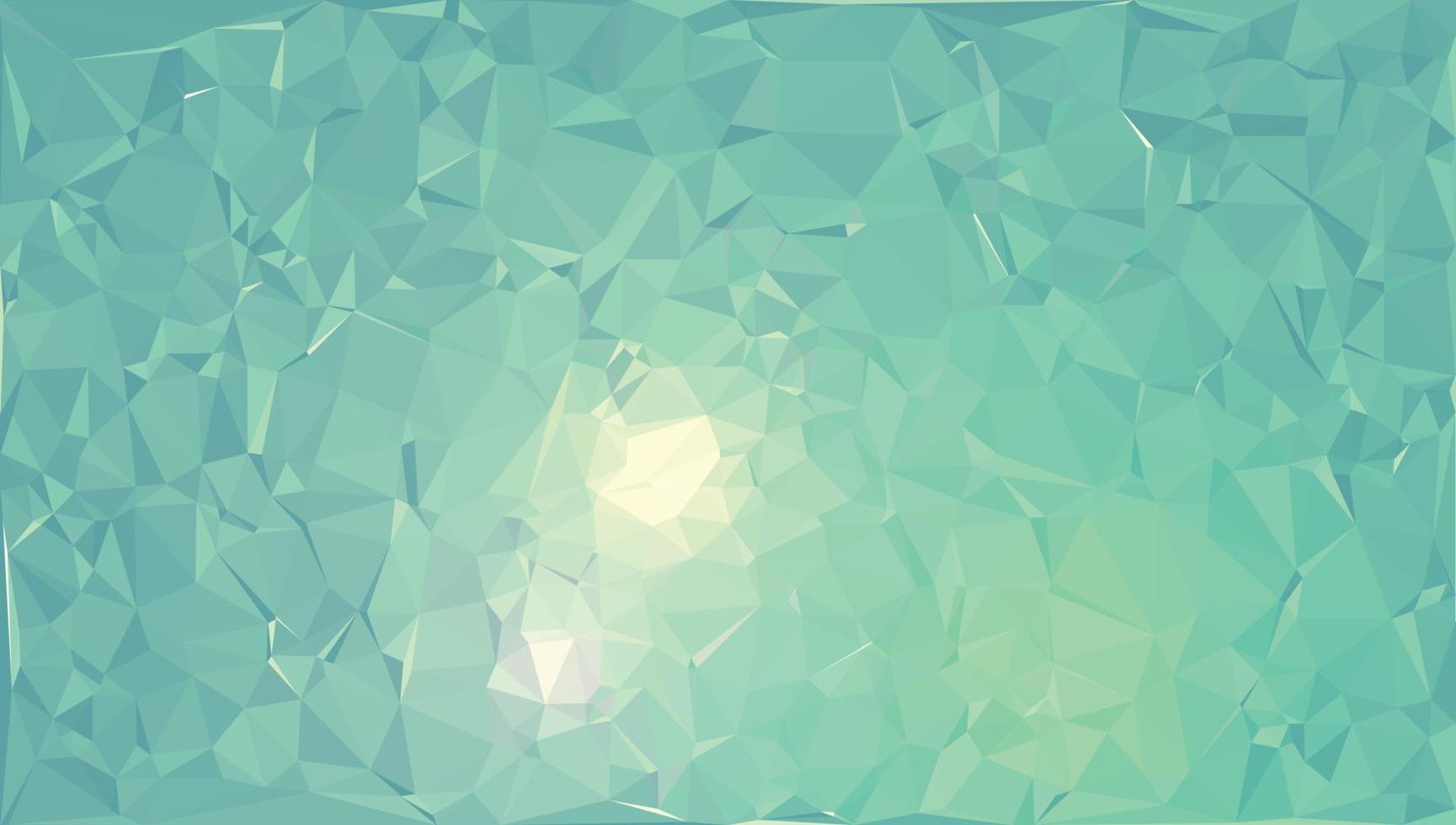 Abstract green triangle shape background. Abstract background of triangles, vector design.