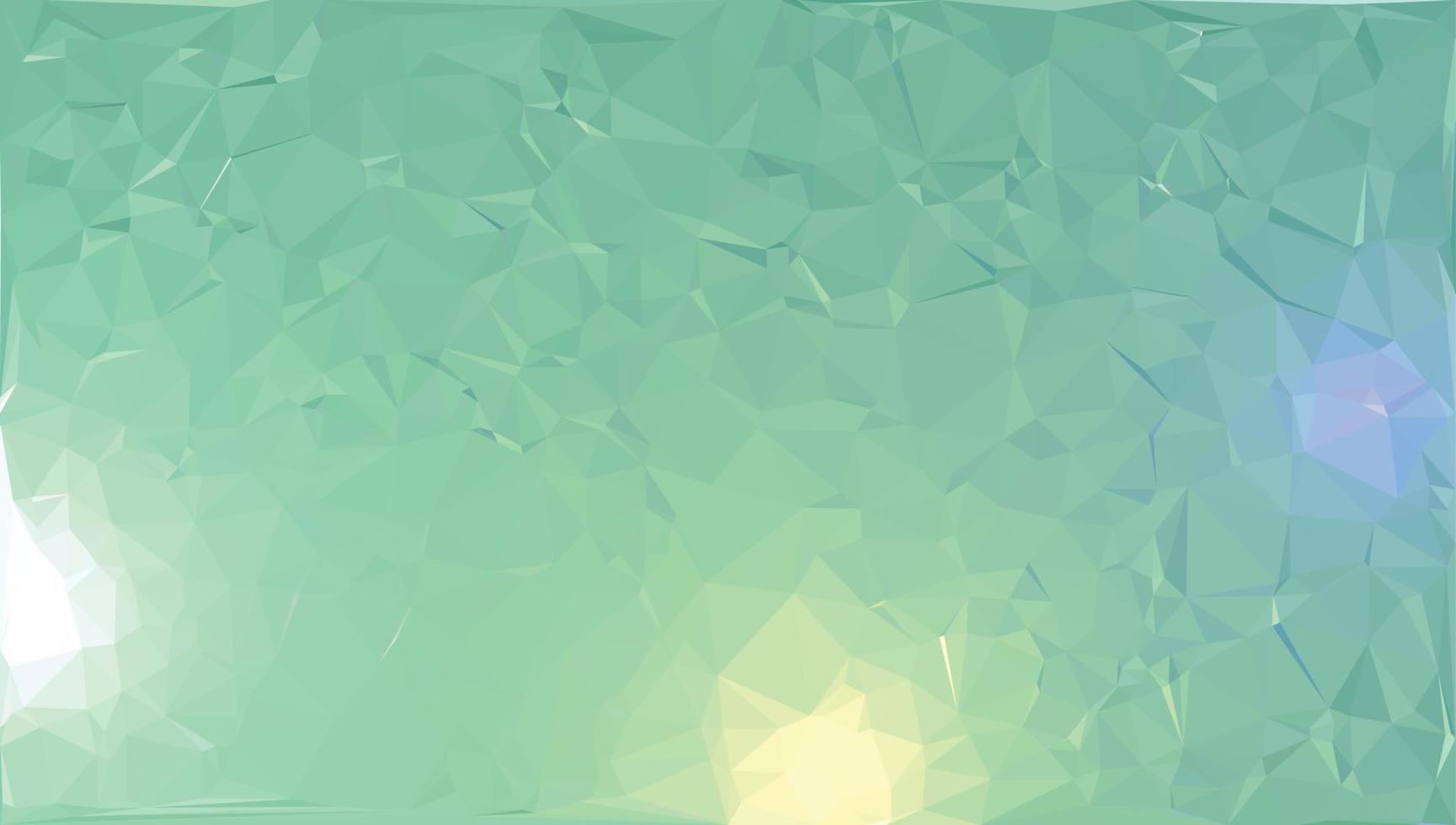 Abstract green triangle shape background. Abstract background of triangles, vector design.