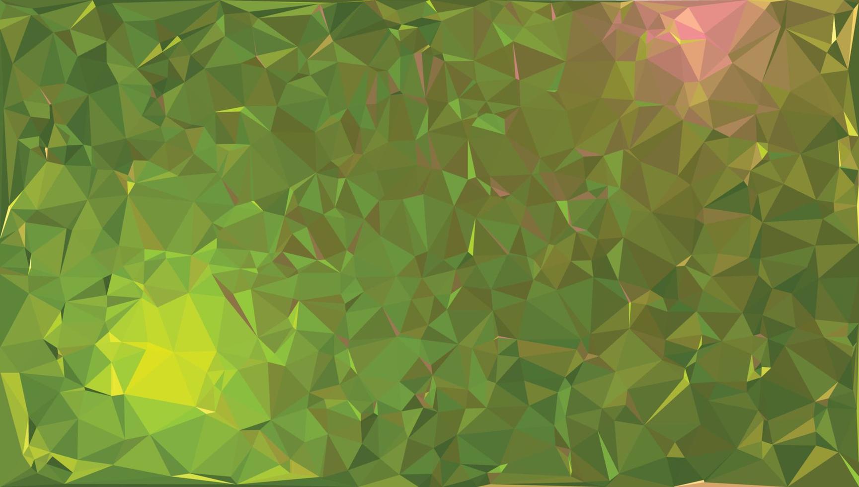 fondo de forma de triángulo verde abstracto. fondo abstracto de triángulos, diseño vectorial. vector