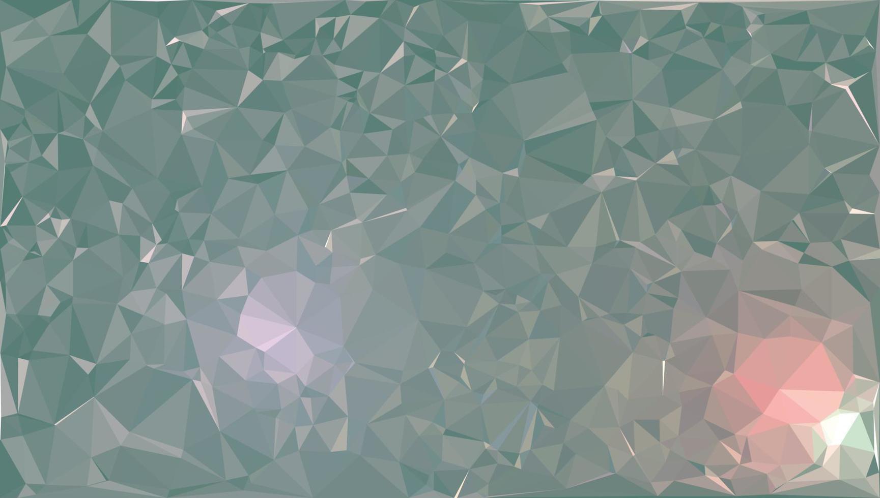 Abstract green triangle shape background. Abstract background of triangles, vector design.