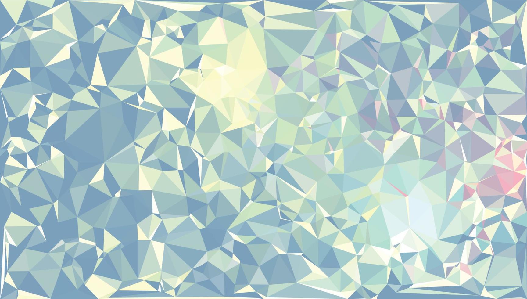 Abstract green triangle shape background. Abstract background of triangles, vector design.