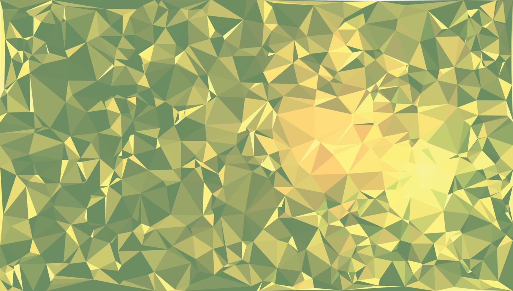 Abstract green triangle shape background. Abstract background of triangles, vector design.