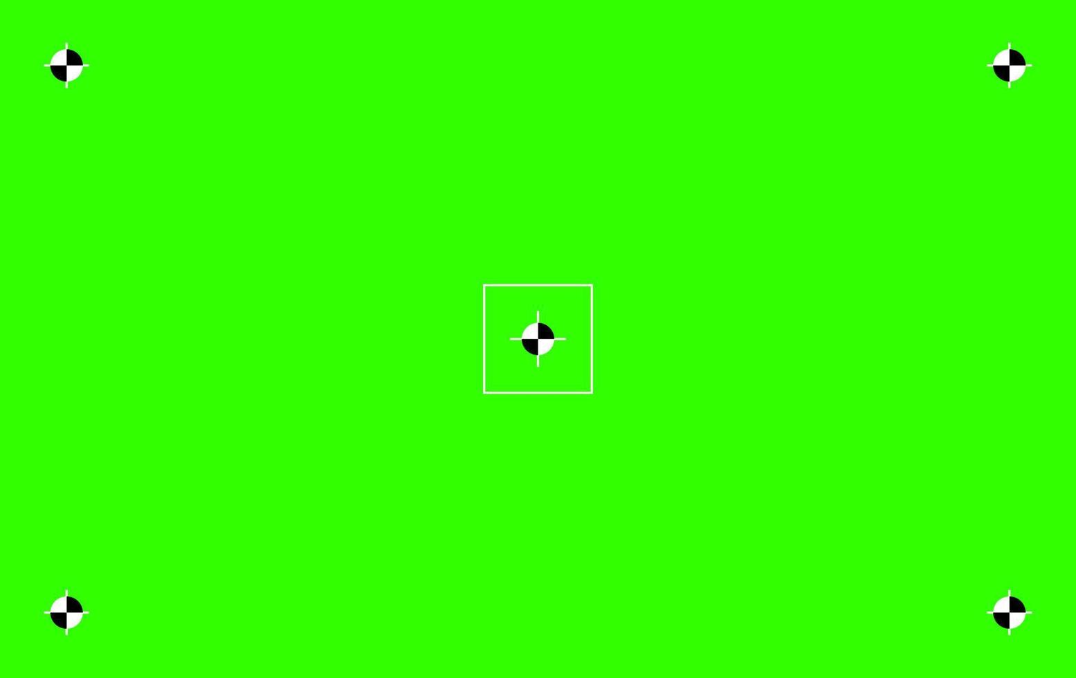 Green colored chroma key background screen flat style design vector illustration.