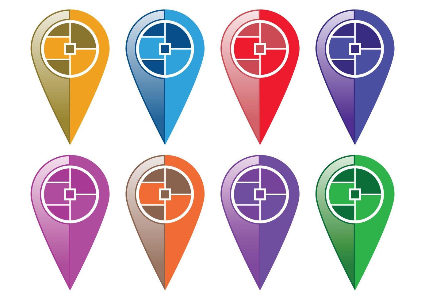 Location map Icon Vector