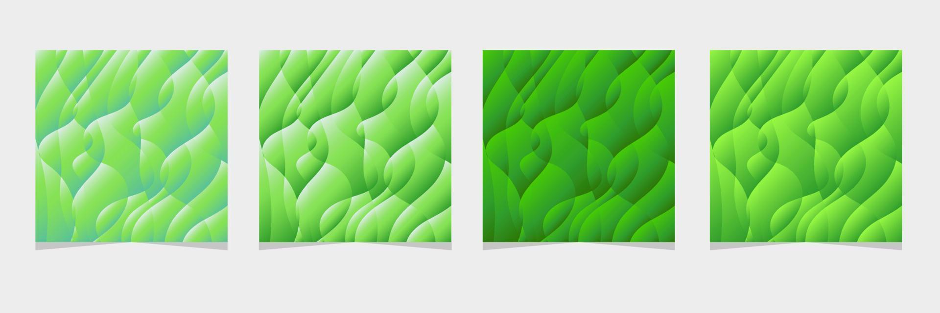 Nature Green gradient backdrop vector