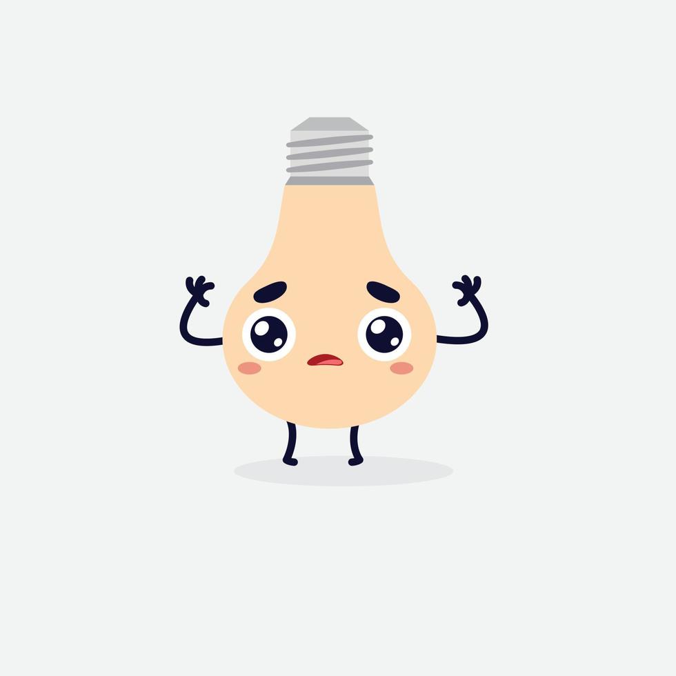 lamp character. lamp icon. lamp logo. bulb logo. bulb icon. bulb character vector