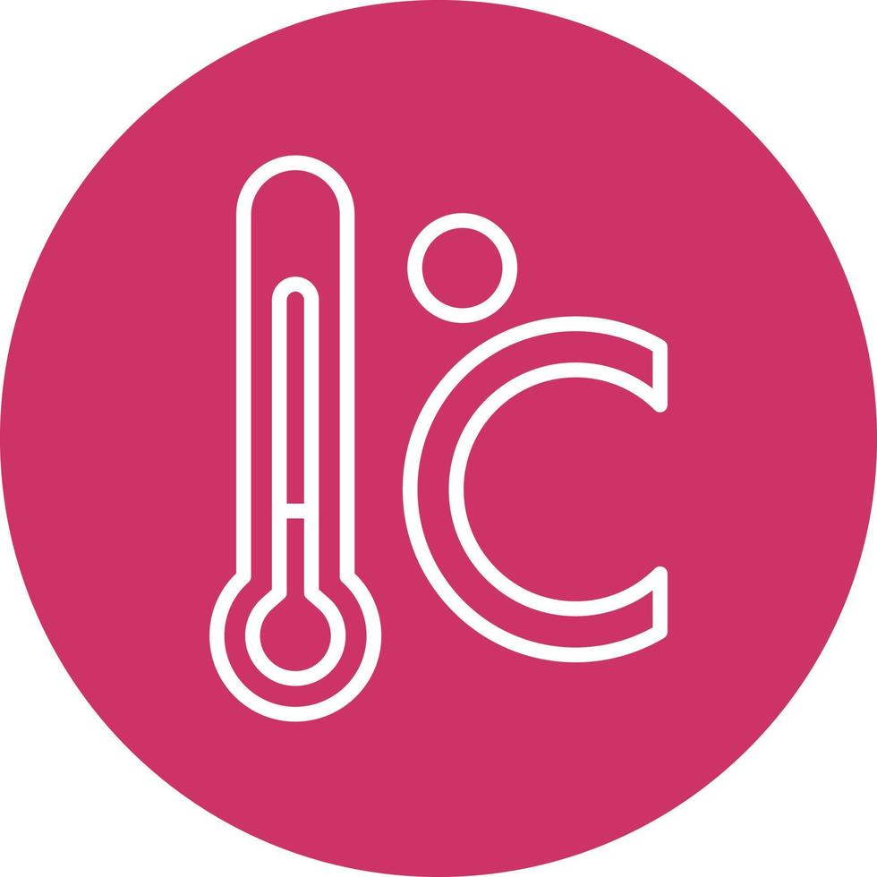 Celsius Icon Style vector