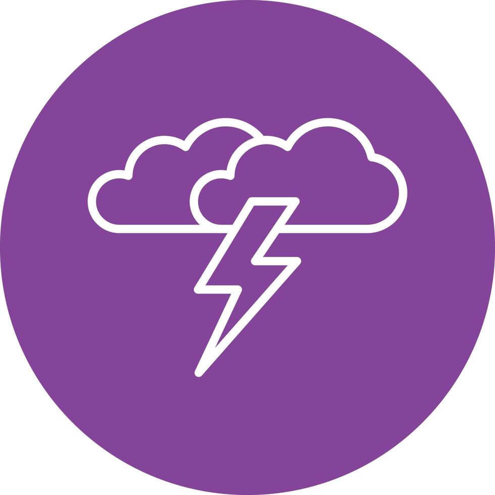 Storm Icon Style vector
