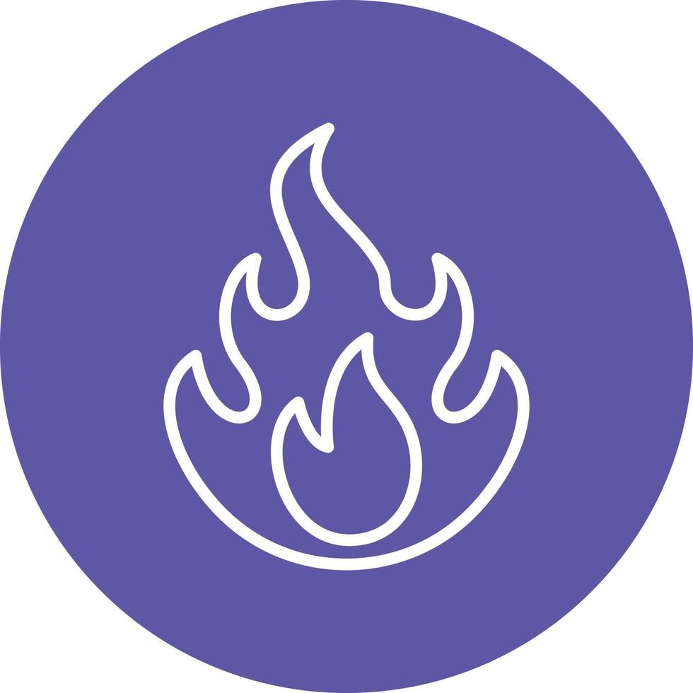 Fire Icon Style vector