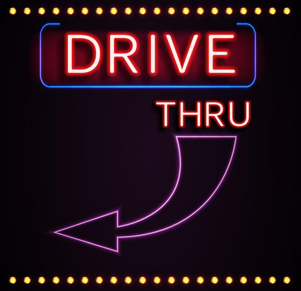 Retro signboard background.vector vector