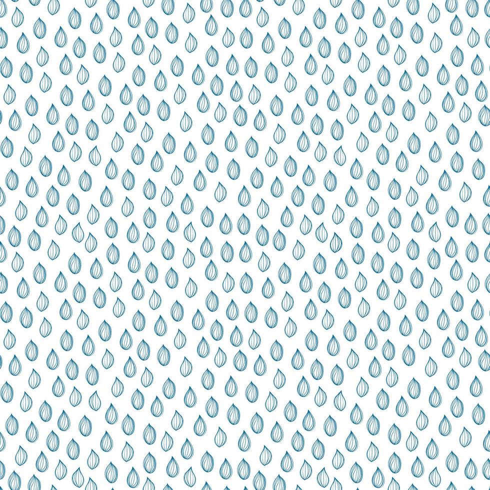minimalustic green Background with line  botanical seamless pattern, abstract leaves, boho style vector