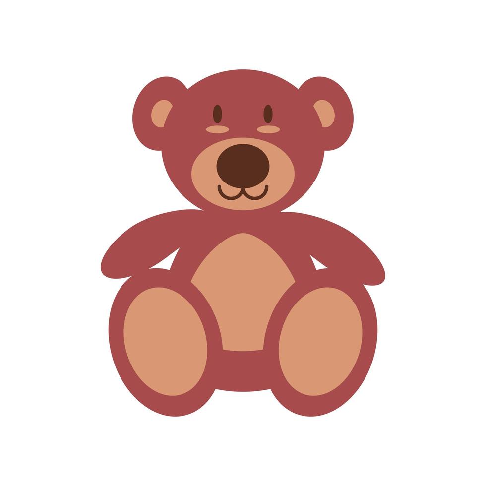 osito de peluche vector