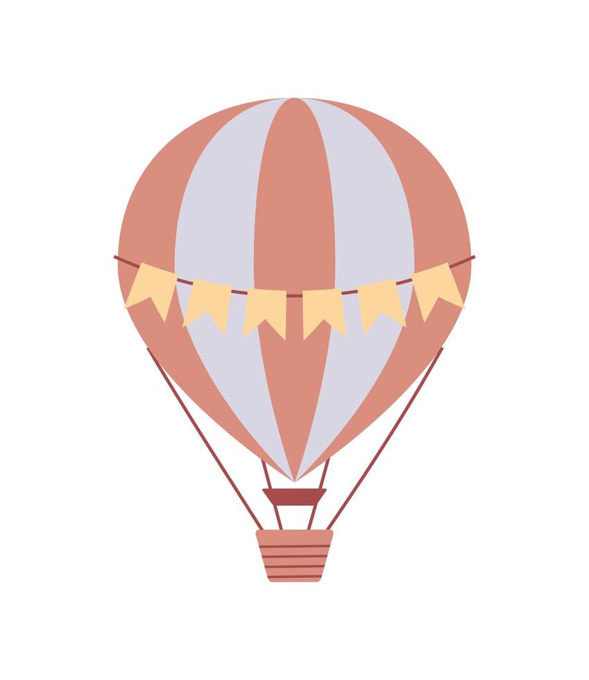 hot air balloon vector