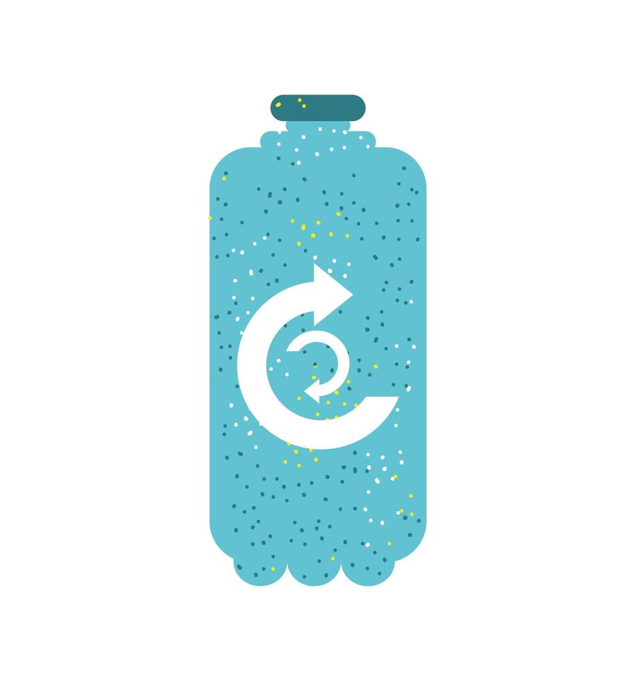 recycle bottle water vector
