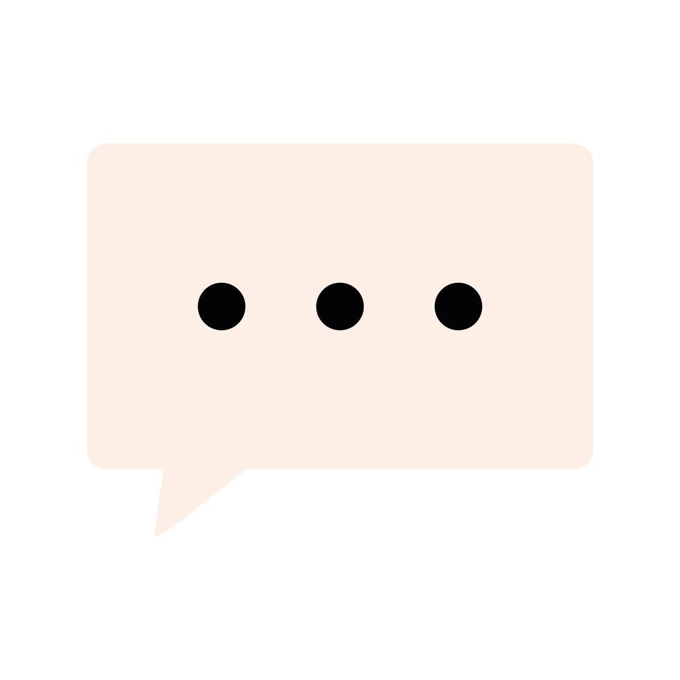 speech bubble talk vector