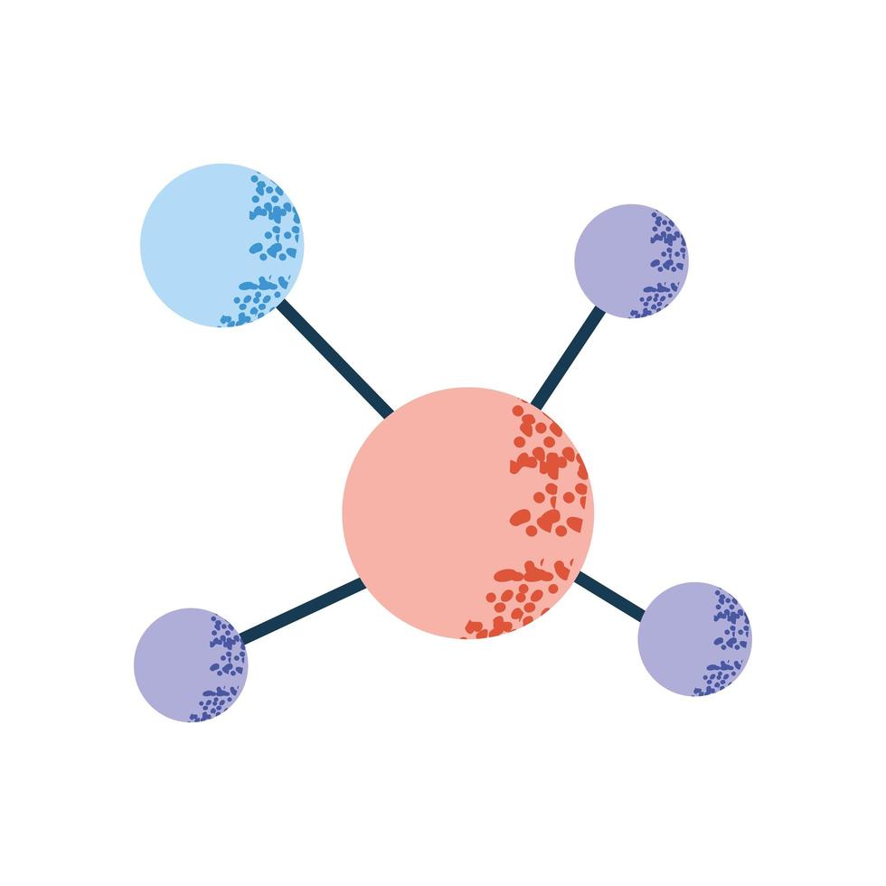 atom structure science vector