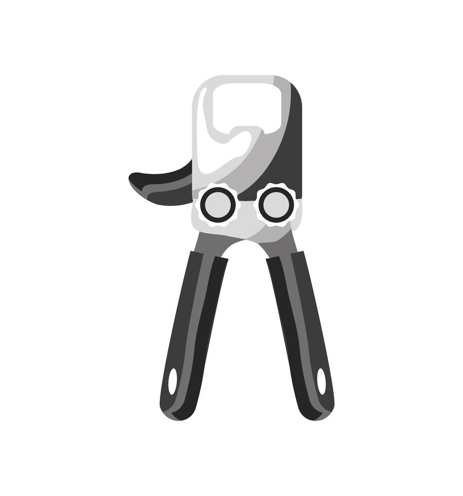 can opener equipment vector