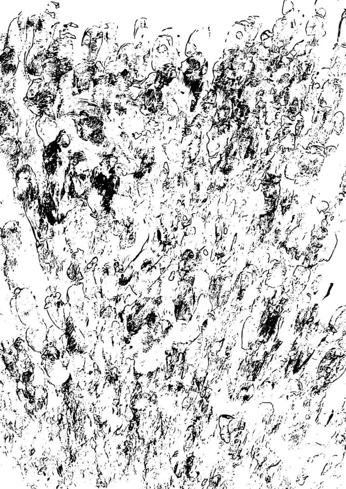 Abstract painting vector texture isolated on a white background.