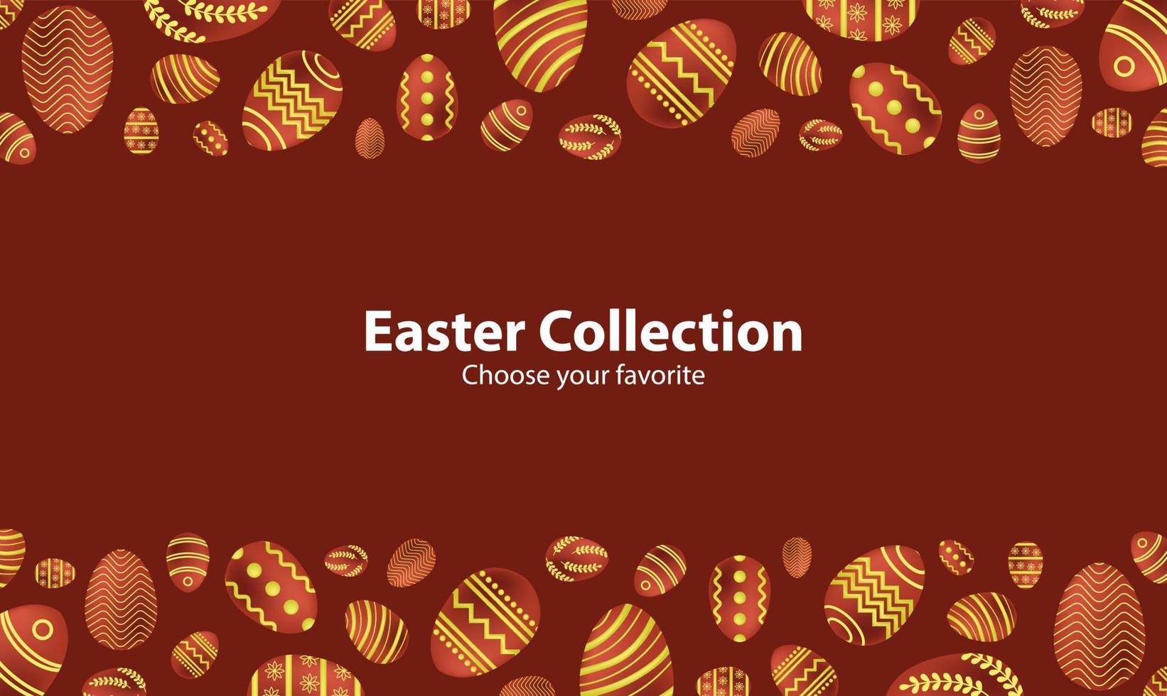 happy easter egg bunny rabbit background logo icon vector wallpaper  flat art poster template vector